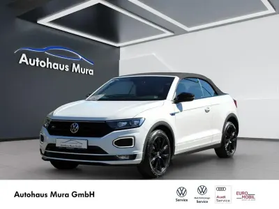 Brugt VW T-Roc Cabriolet R-line 150 HK (110 kW) 2021 Hvid Cabriolet