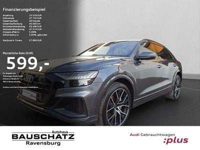 Gebraucht Audi Q8 S-Line 340 PS (250 kW) 2022 Grau SUV