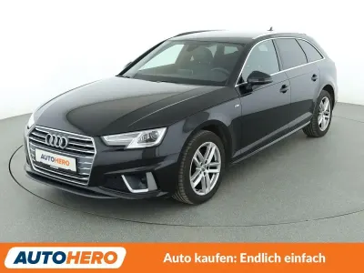 Gebraucht Audi A4 S-Line 190 PS (139 kW) 2019 Schwarz Kombi