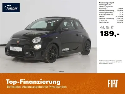 Second-hand Abarth 595C 165 CP (121 kW) 2021 Negru Cabrio