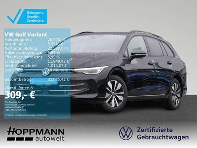 Gebraucht VW Golf VIII 150 PS (110 kW) 2025 Schwarz Kombi
