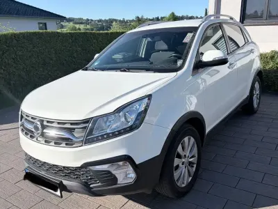Gebraucht SsangYong Korando Quartz 178 PS (130 kW) 2018 Weiß SUV