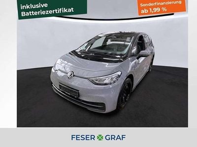 Gebraucht VW ID.3 Pure 110 kW (150 PS) 2021 Mondsteingrau schwarz Kleinwagen