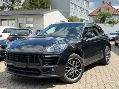 Gebraucht Porsche Macan S 340 PS (250 kW) 2018 Tiefschwarzmetallic SUV