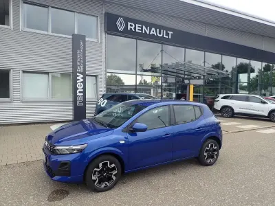 Neu Dacia Sandero Journey 101 PS (74 kW) 2026 Ironblau metallic Limousine