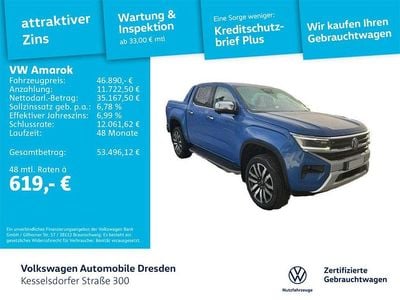 Gebraucht VW Amarok Aventura 241 PS (177 kW) 2023 Blau Abholung