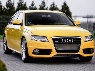 gebraucht Audi A4 B8 3.0 TDI S-Line Bang&Olufsen Imola Yellow