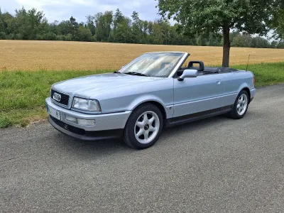 Gebraucht Audi Cabriolet Sport 133 PS (97 kW) 1992 Blau Cabrio
