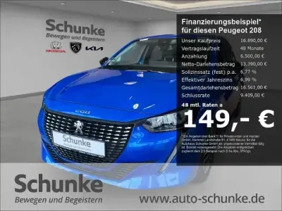 Gebraucht Peugeot 208 Allure 101 PS (74 kW) 2024 Blau Kleinwagen