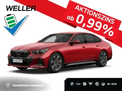 Gebraucht BMW i5 M Sport 250 kW (340 PS) 2025 Rot Limousine