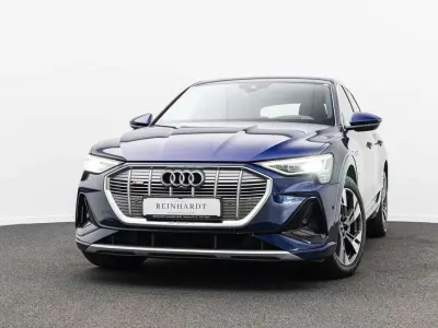 Gebraucht Audi e-tron S-Line 300 kW (408 PS) 2020 Navarrablau metallic SUV