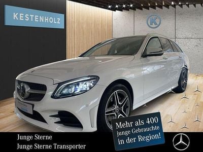 Gebraucht Mercedes C220 AMG 194 PS (142 kW) 2018 Weiß Limousine