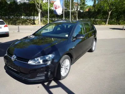 Usata VW Golf VII Cup 110 CV (80 kW) 2015 Nero Station wagon