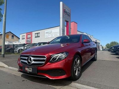 Brugt Mercedes E220 Avantgarde 194 HK (142 kW) 2018 Rød Sedan