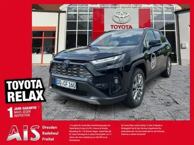 Gebraucht Toyota RAV4 Hybrid Lounge 218 PS (160 kW) 2025 Tiefschwarz SUV