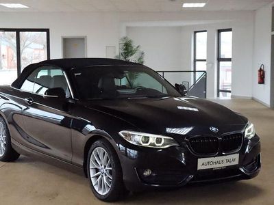 Gebraucht BMW 228 Sport Line 245 PS (180 kW) 2016 Schwarz(metallic) Cabrio