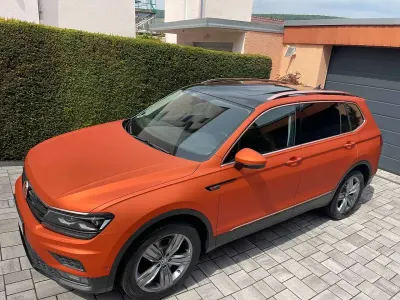 Gebraucht VW Tiguan Highline 220 PS (161 kW) 2018 Orange SUV
