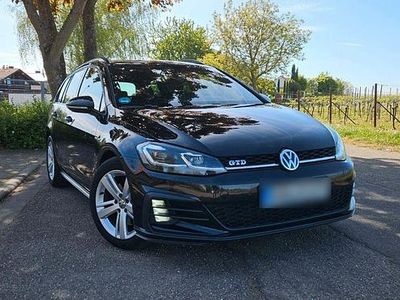 Usata VW Golf VII GTD 184 CV (135 kW) 2017 Nero Station wagon
