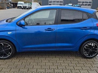 Gebraucht Hyundai i10 Style 87 PS (63 kW) 2020 Blau Kleinwagen