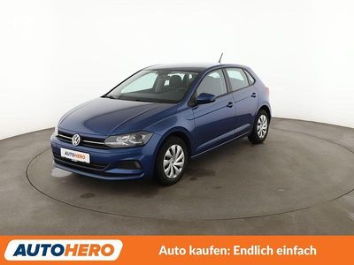 Blau Gebraucht 2019 VW Polo Comfortline Kleinwagen | 14.280 € (Etwas zu teuer)