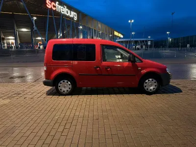 Gebraucht VW Caddy Life 102 PS (75 kW) 2006 Rot Van / Kleinbus