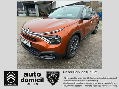 Orange Gebraucht 2021 Citroën e-C4 Shine Limousine | 16.980 € (Etwas zu teuer)