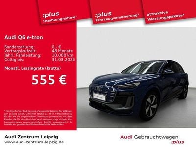 Gebraucht Audi Q6 e-tron Ambiente 284 kW (387 PS) 2024 Ascariblau metallic SUV