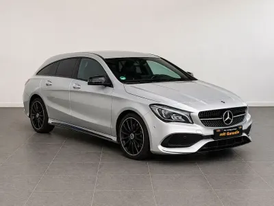 Brugt Mercedes CLA220 AMG 184 HK (135 kW) 2017 Sølv Sedan