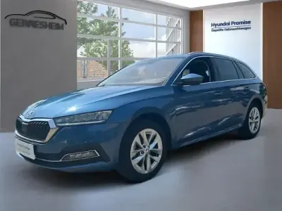 Gebraucht Skoda Octavia First Edition 150 PS (110 kW) 2020 Blau Kombi