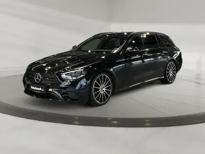 Gebraucht Mercedes E400 AMG 330 PS (242 kW) 2020 Metalliclack obsidianschwarz Kombi