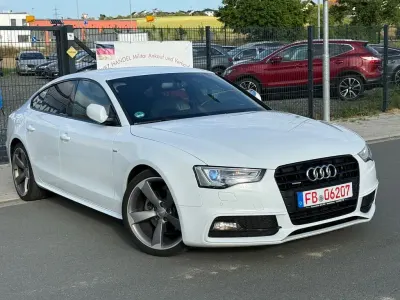 Gebraucht Audi A5 Sportback S-Line 190 PS (139 kW) 2014 Weiß Kleinwagen
