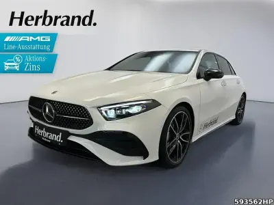 Gebraucht Mercedes A180 AMG 116 PS (85 kW) 2026 Unilack polarweiß Limousine