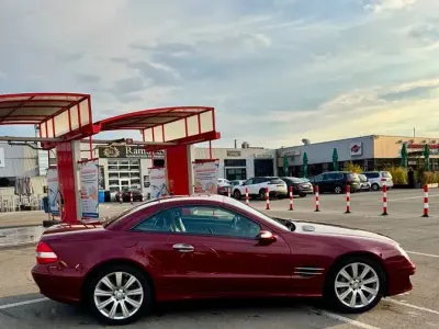 Gebraucht Mercedes SL350 272 PS (200 kW) 2008 Rot Cabrio