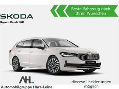 Neu Skoda Superb LAURIN & KLEMENT 193 PS (141 kW) 2025 Schwarz (diverse lackierungen möglich) Kombi