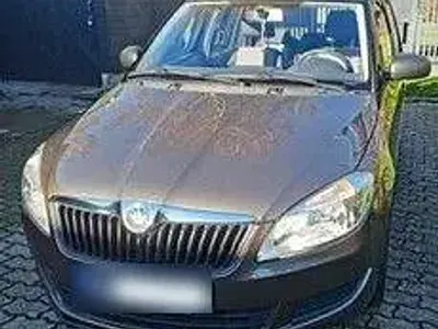 Gebraucht Skoda Roomster Plus Edition 69 PS (50 kW) 2013 Braun Van / Kleinbus