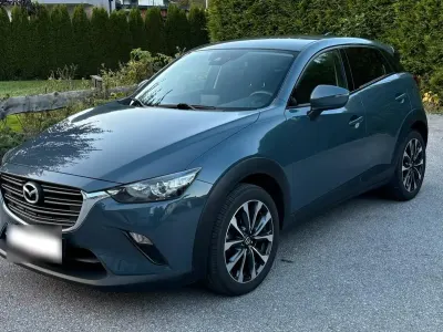 Gebraucht Mazda CX-3 Takumi-Line 121 PS (88 kW) 2021 Grau SUV