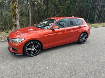 Gebraucht BMW 118 136 PS (100 kW) 2017 Orange Kleinwagen