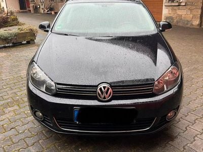 Gebraucht VW Golf VII Style 105 PS (77 kW) 2013 Schwarz Kombi