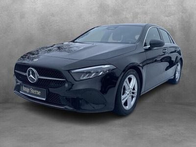 Gebraucht Mercedes A200 Advanced Plus 150 PS (110 kW) 2024 Unilack nachtschwarz Limousine