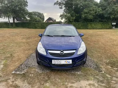 Gebraucht Opel Corsa Edition 80 PS (58 kW) 2009 Ultrablau mi2 Kleinwagen