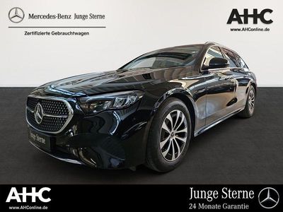 Metalliclack obsidianschwarz Gebraucht 2024 Mercedes E200 Avantgarde Kombi | 48.950 € (Teuer)