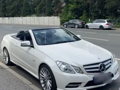 Gebraucht Mercedes E350 265 PS (194 kW) 2012 Weiß Cabrio