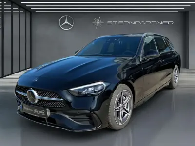 Gebraucht Mercedes C300 AMG 258 PS (189 kW) 2025 Unilack schwarz Kombi