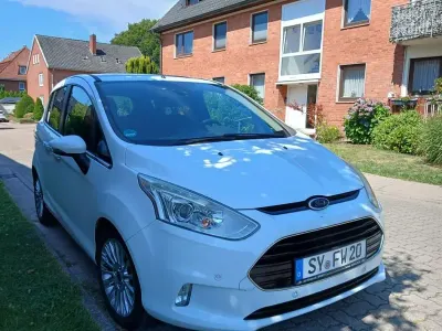 Gebraucht Ford B-MAX Titanium 105 PS (77 kW) 2013 Weiß Van / Kleinbus