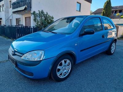 Używany Opel Corsa 59 KM (43 kW) 2001 Niebieski Hatchback