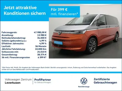 Gebraucht VW Multivan Energetic 218 PS (160 kW) 2023 Silber Van / Kleinbus