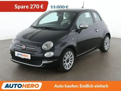 Gebraucht Fiat 500 Dolcevita 69 PS (50 kW) 2021 Schwarz Limousine