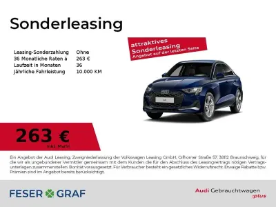 Gebraucht Audi A3 Advanced Plus 150 PS (110 kW) 2025 Navarrablau metallic Limousine