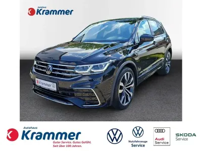 Gebraucht VW Tiguan R-line 150 PS (110 kW) 2022 Schwarz SUV