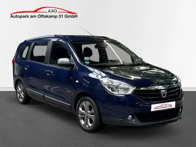 Gebraucht Dacia Lodgy Celebration 109 PS (80 kW) 2015 Blau Van / Kleinbus